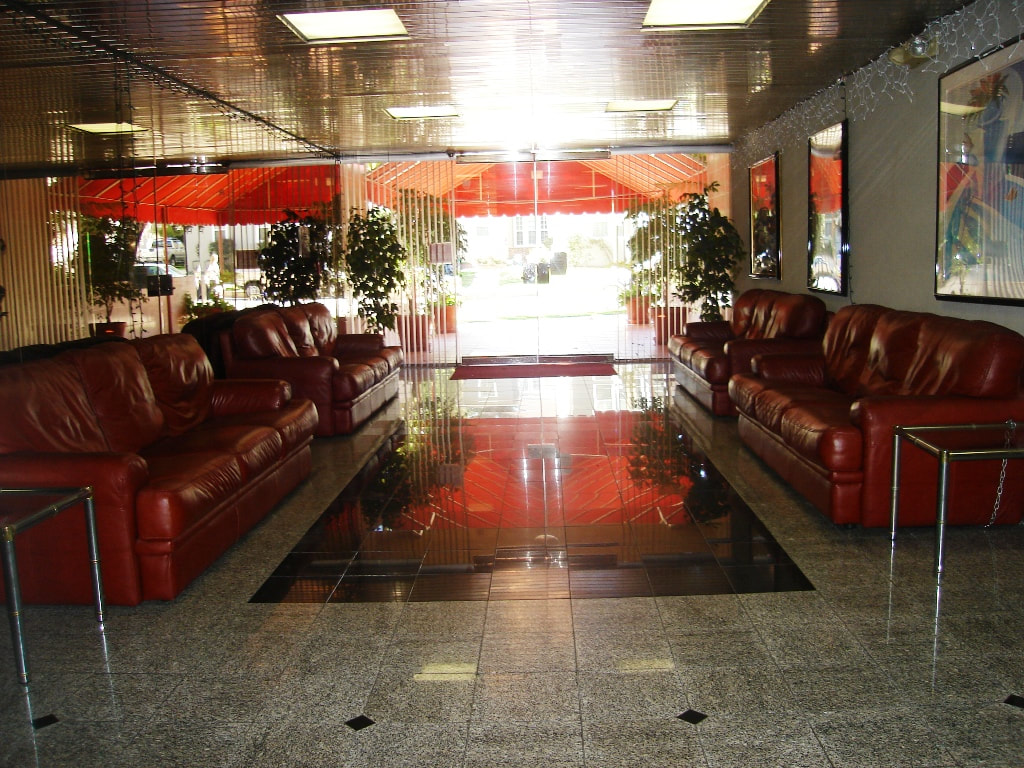 Lobby front entrance